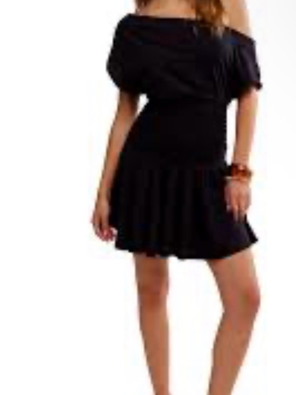 Free people scorching hot one shoulder cotton minidress